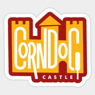 Corn Dog Castle — Yellow Sticker